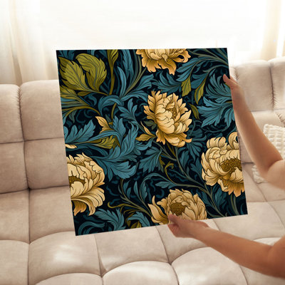 Floral William Morris Floral IV, reproduction d'art classique sans cadre