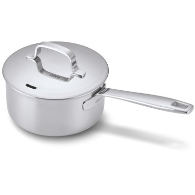 Alva Maestro 1.5-Quart 5-ply Stainless Steel Saucepan with Lid