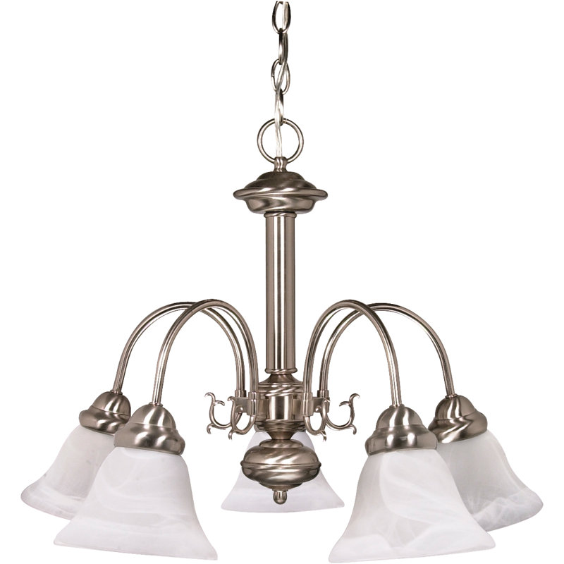 Turcotte 5 - Light Dimmable Classic / Traditional Chandelier