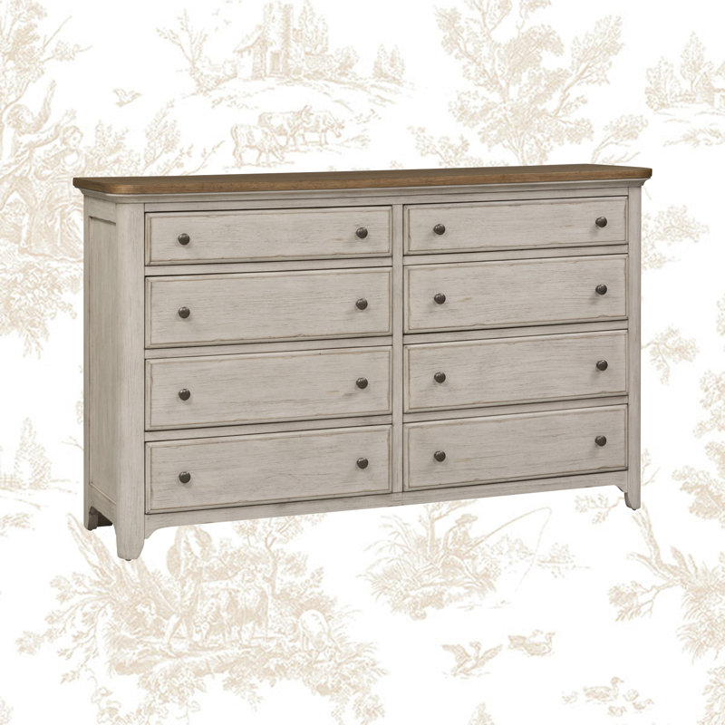 Harlowe 66'' W 8 Drawer Dresser