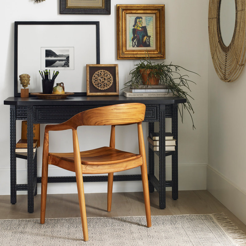Ingrid Solid Wood Arm Chair