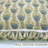 Fabdivine Reversible Handmade Frill Cushion Cover Block Print Linen Decorative Throw Pillow for Home- Lotus-121183176