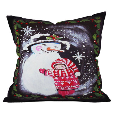 Coussin Snowman