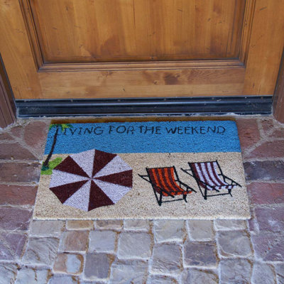 Non-Slip Outdoor Doormat