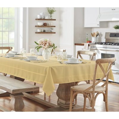 Ramiro Plaid Jacquard Square/Rectangle Tablecloth