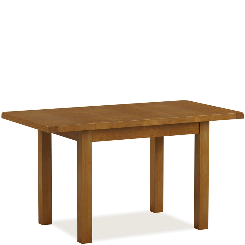 Churchwell Extendable Oak Dining Table, 76cm H x 100cm L x 75cm W 