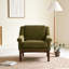Modern Accent Chair with Flared Arms-1756034653