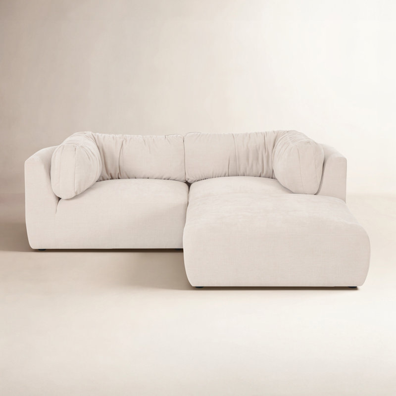 Matina Nook Modular Sectional Oatmeal, Almond Performance Chenille
