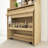 33.5" W Multifunctional Buffet With Hutch, Foldable Dining Table-886629194