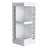 Lamer Corner Bar Cabinet with Wine Rack and Open Shelf,-118778154