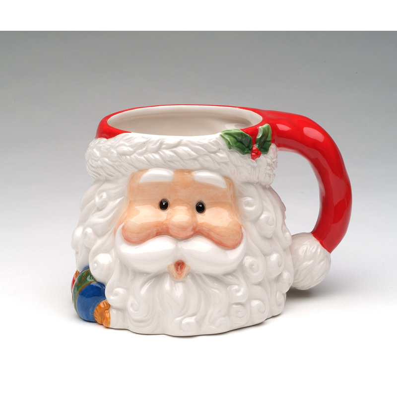 Cosmos Gifts Jolly Santa Claus Mug 