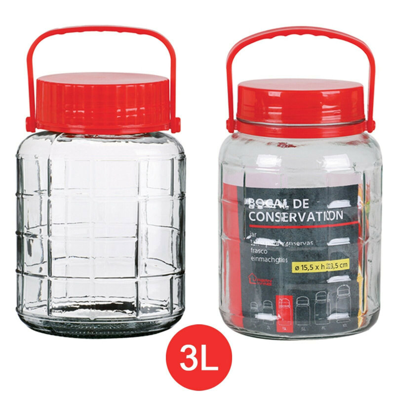 Glass Jar - Set of 3