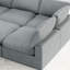 Canapé modulaire rembourré en nuage, canapé confortable et moderne, rembourré de duvet, sièges profonds convertibles pour salon, salon, chambre à coucher-687884743