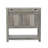 Mazelina Farmhouse 2-Door Cabinet with 2 Drawers Buffet Table for Kitchen