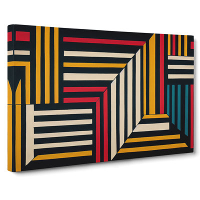 Awesome Modern Abstract Art - Wrapped Canvas