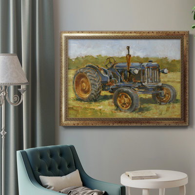 Rustic Tractors III - reproduction d'art sur toile