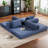 Modular Sectional Sofa Bed With Customizable Layout-535832234
