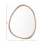 Solid Wood Free Form Mirror