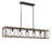5 - Light Dimmable Kitchen Island Square / Rectangle Chandelier