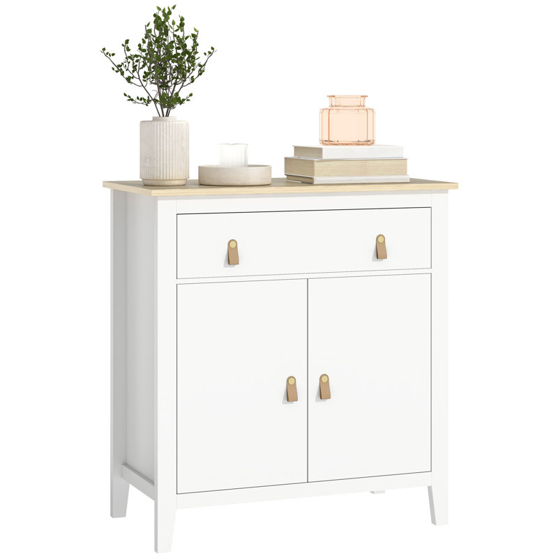 80cm Sideboard, White