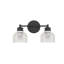 Meridian 2-Light Kenilworth in Matte Black-175221661