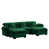 Velours vert est en rupture de stock