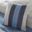Édredon très grand - microsuède bleu marine, 7 pièces, 1 pièce, coussin lavable à la machine