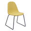 Chaise de salle à manger rembourrée-1491707325