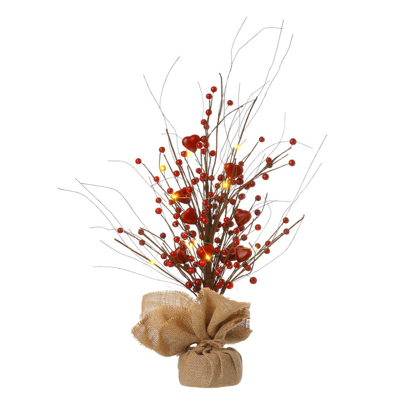 Arbre de table Valentine's Berry Heart