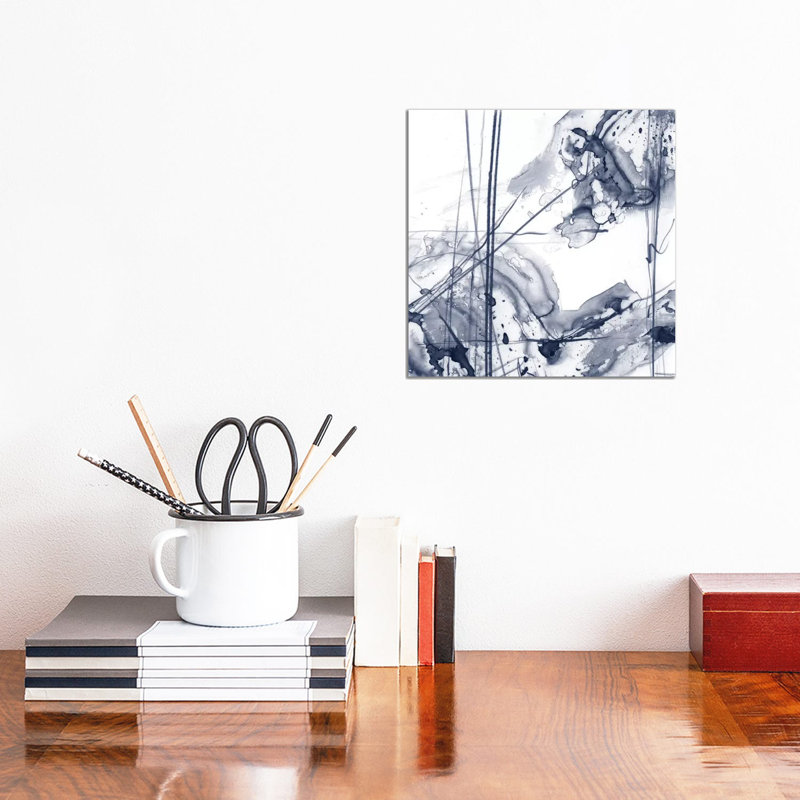 «Charting the Universe II» par Ethan Harper - reproduction d'art, H 12 po x l 12 po x P 1,5 po, Toile tendue, Pas de tapis