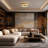 Modern LED Round Crystal Flush Mount -422164190-422164195