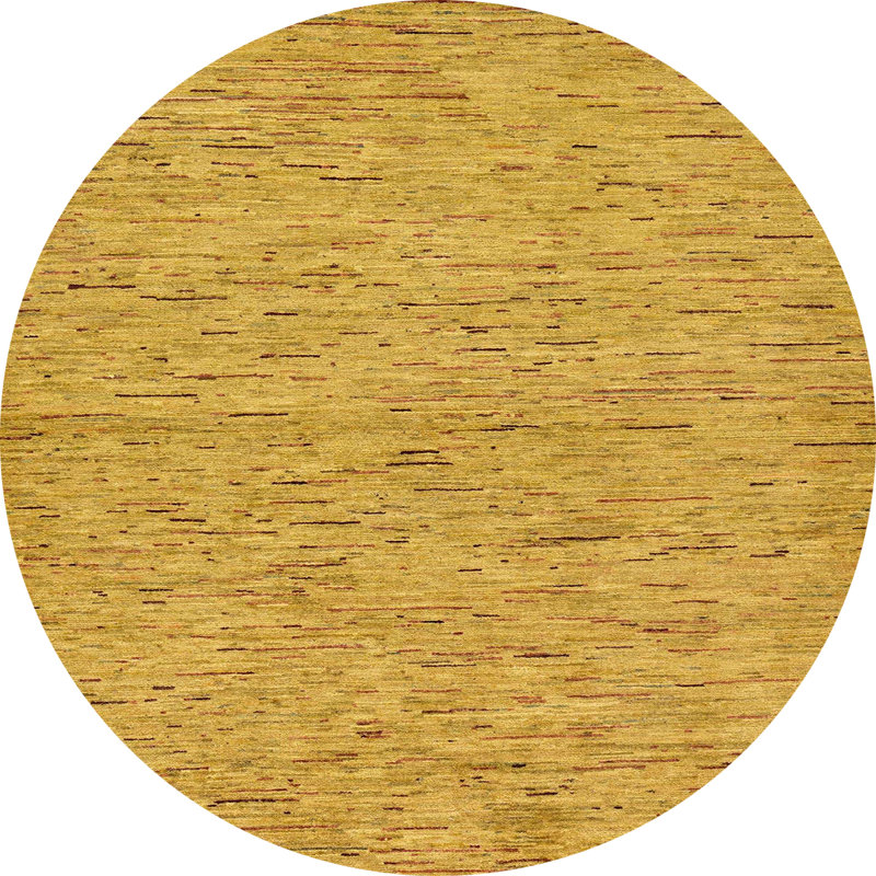 Abstract Indoor Rug, Round 8'