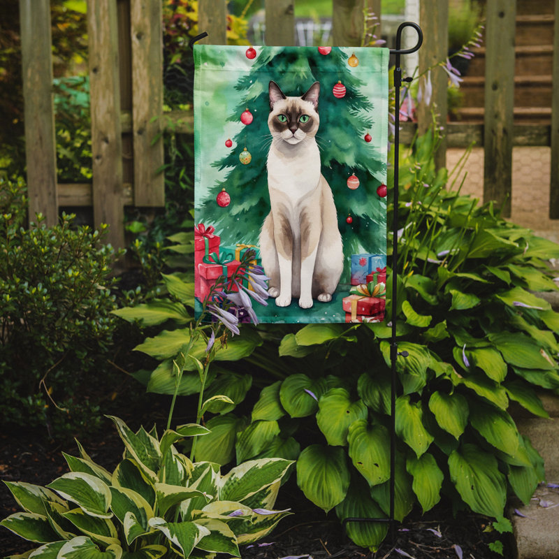Drapeau de jardin Pixie Bob, Raquette à neige