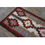 Small Tribal Antique Bold Geometric Native American Flat Weave Navajo Rug