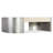 Melange Silverfrost Cocktail Table
