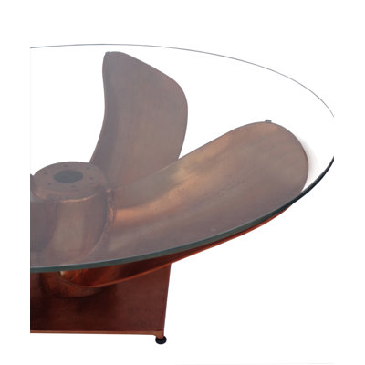 Monette Pedestal Coffee Table