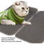 Cat Litter Mat Honeycomb Double Layer Waterproof & Urine Resistant Non-Slip Litter Trapping