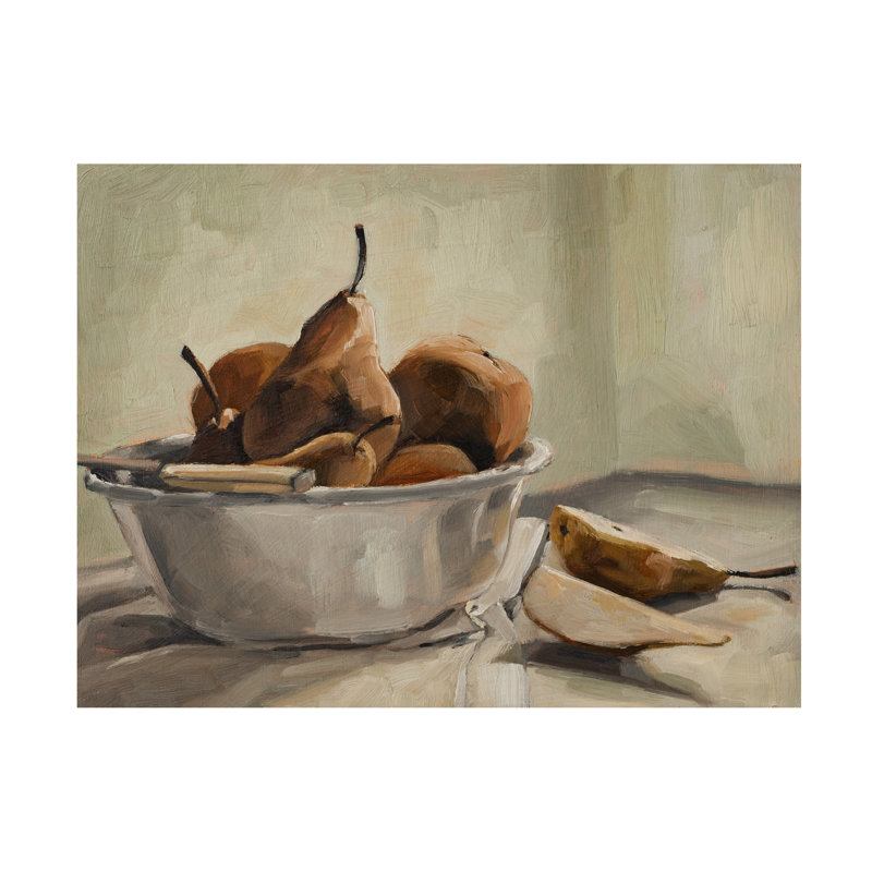 Art mural sur toile tendue - art mural Marian Parsons «Mute Table Still Life X» pour le salon, la chambre à coucher ou le bureau - 24 x 32