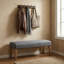 Adames Kingspoint Painted Upholstered Bench-24855884