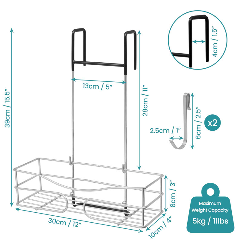 Cloria Stainless Steel Shower Caddy