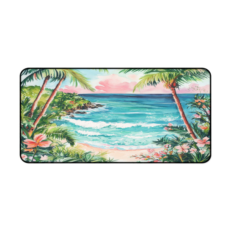 Polyester Desk Pad, 31.5x15.5