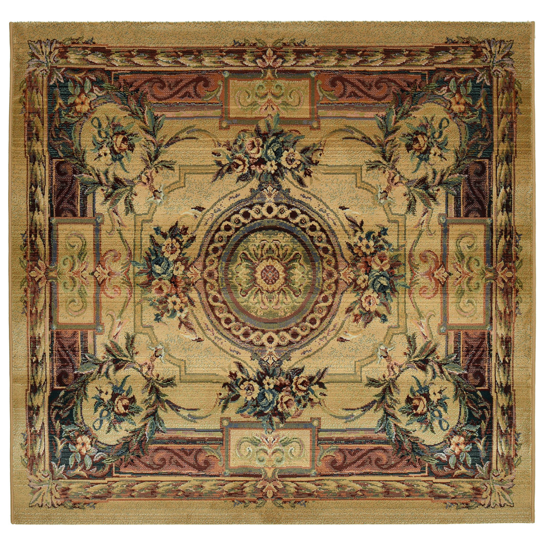 Wayne Machine Woven Beige/Brown Indoor Rug