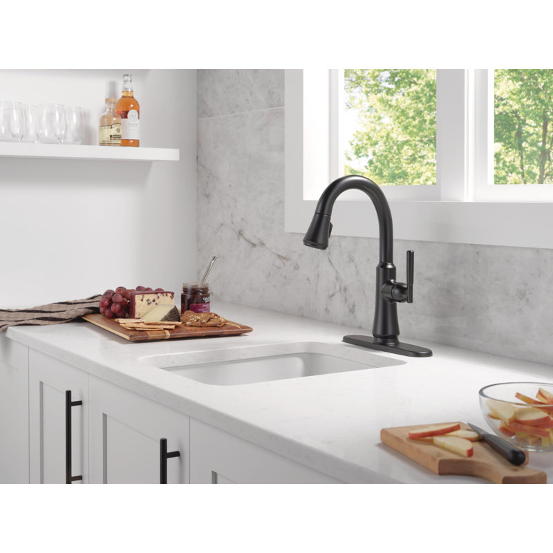 Touch2O Bar / Prep Faucet with Touchless Technology, Matte Black