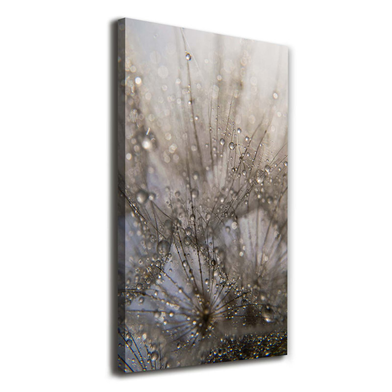 Abstraction Triangles - Wrapped Canvas Print