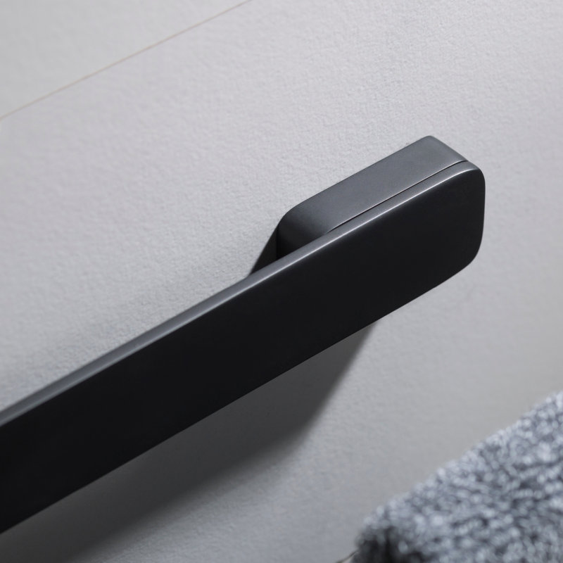 Stelios Towel Ring, Matte Black