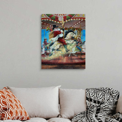Reproduction d’art sur toile, "Merry go round" par Jack sorde