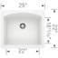 Diamond SILGRANIT 25" L X 22" W Drop-in/Undermount Kitchen Sink-2140537379-2111651126