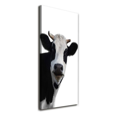 A Bred Cow - Wrapped Canvas Print