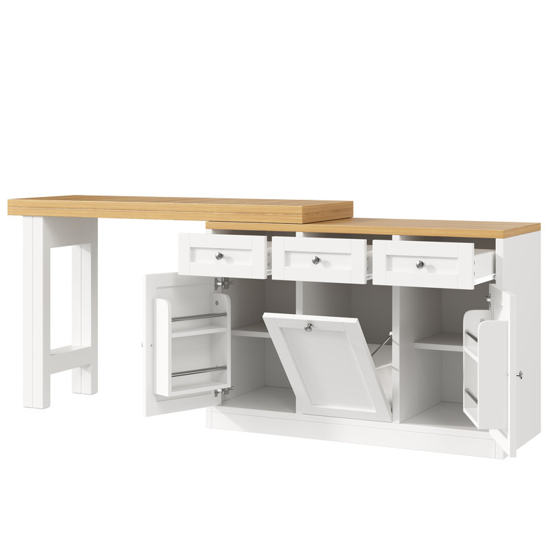 Wood Kitchen Island