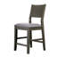 Ensemble de 2 chaises à hauteur de comptoir